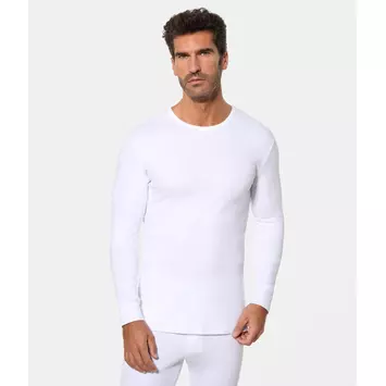 Camiseta caballero manga larga termal abanderado Blanco