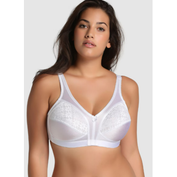 Sujetador mujer encaje reductor 5139 NATURANA Blanco