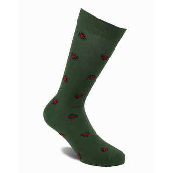 Calcetín adulto mariquitas JC SOCKS Verde