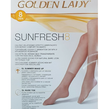 Tobillero mujer 8 deniers GOLDEN LADY Sahara