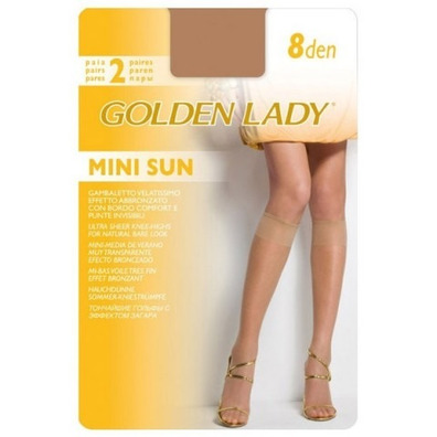 Mini media verano licra 8 den GOLDEN LADY Dakar