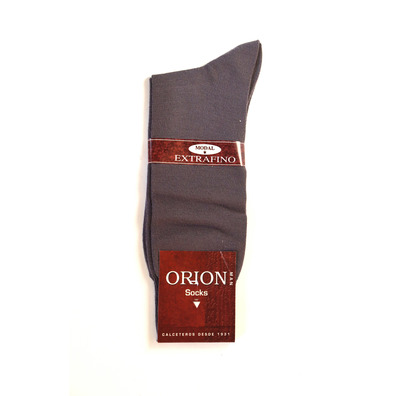 Calcetin hombre modal CALCETINES ORION Gris claro