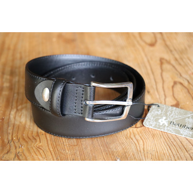 Cinturón hombre piel 32MM BELTÍBERO Negro