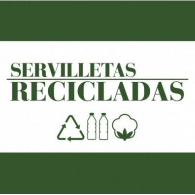 Servilletas algodón cuadros canellas Azul/Gris