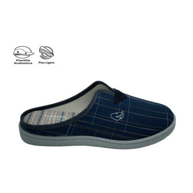 Zapatilla descalza hombre plumaflex Roal Marino