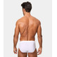 Slip liso cerrado hombre algodón ABANDERADO Blanco