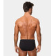 Slip liso cerrado hombre algodón ABANDERADO Negro